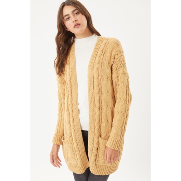 Sweaters - SOLD OUT Honey Chunky Oversized Cable Cardigan Sweater